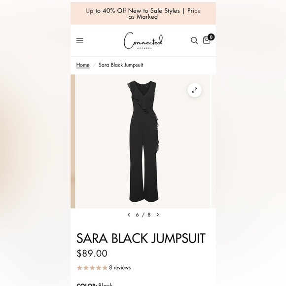 Connected Apparel Jumpsuit - Picture 3 of 8